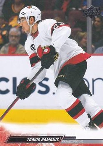 #376 Travis Hamonic - Ottawa Senators - 2022-23 Upper Deck Hockey