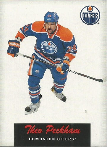 #376 Theo Peckham - Edmonton Oilers - 2012-13 O-Pee-Chee - Retro Hockey