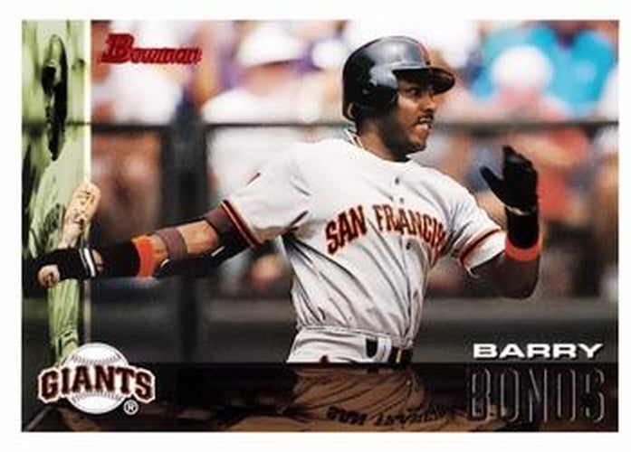 #376 Barry Bonds - San Francisco Giants - 1995 Bowman Baseball