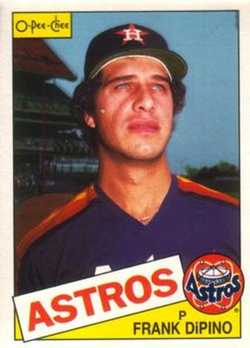 #376 Frank DiPino - Houston Astros - 1985 O-Pee-Chee Baseball