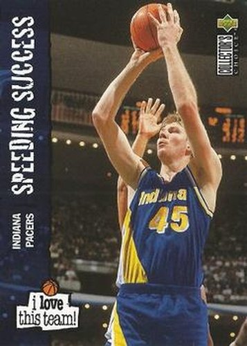 #376 Rik Smits - Indiana Pacers - 1995-96 Collector's Choice Basketball