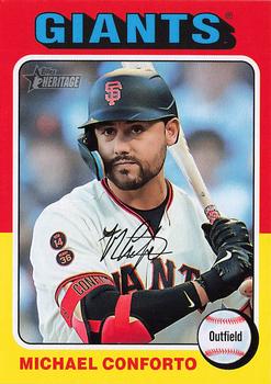 #376 Michael Conforto - San Francisco Giants - 2024 Topps Heritage Baseball