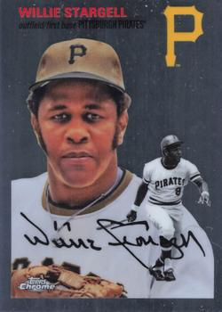 #376 Willie Stargell - Pittsburgh Pirates - 2023 Topps Chrome Platinum Anniversary Baseball