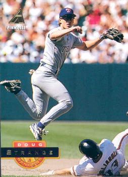 #376 Doug Strange - Texas Rangers - 1994 Pinnacle Baseball