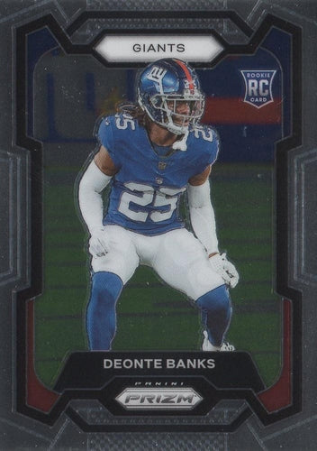 #376 Deonte Banks - New York Giants - 2023 Panini Prizm Football