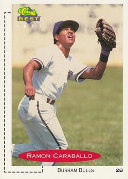 #376 Ramon Caraballo - Durham Bulls - 1991 Classic Best Baseball
