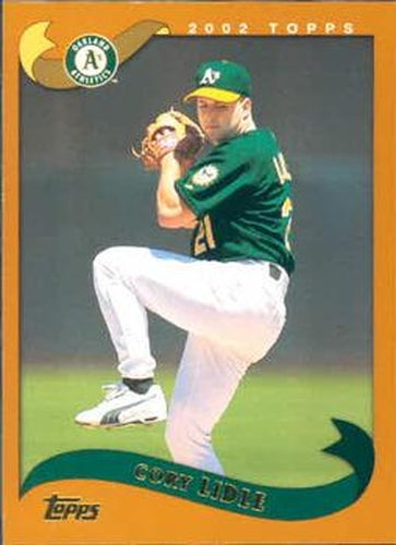 #376 Cory Lidle - Oakland Athletics - 2002 Topps Baseball