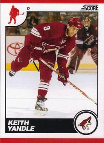 #377 Keith Yandle - Phoenix Coyotes - 2010-11 Score Hockey