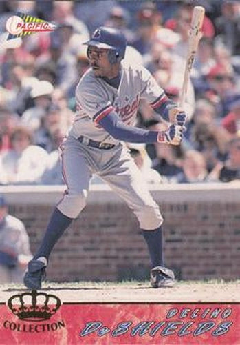 #377 Delino DeShields - Montreal Expos - 1994 Pacific Baseball