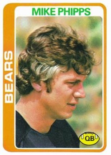 #377 Mike Phipps - Chicago Bears - 1978 Topps Football