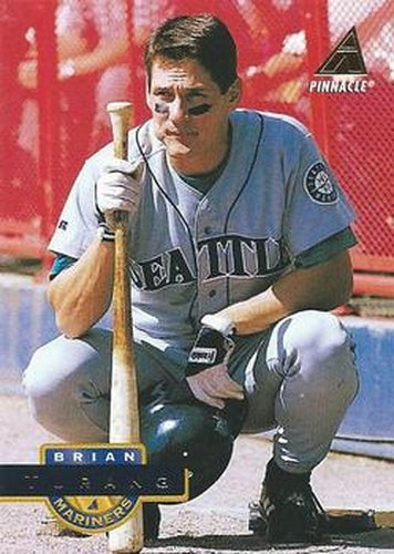 #377 Brian Turang - Seattle Mariners - 1994 Pinnacle Baseball