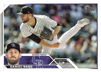 #377 Daniel Bard - Colorado Rockies - 2023 Topps Baseball