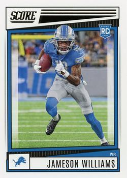 #377 Jameson Williams - Detroit Lions - 2022 Score Football