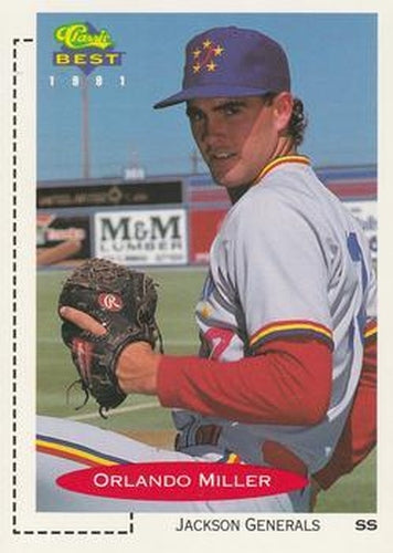 #377 Orlando Miller - Jackson Generals - 1991 Classic Best Baseball