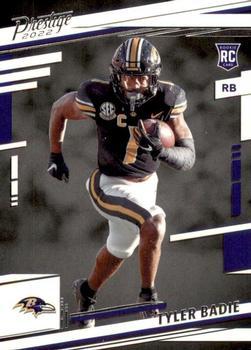 #377 Tyler Badie - Baltimore Ravens - 2022 Panini Prestige Football