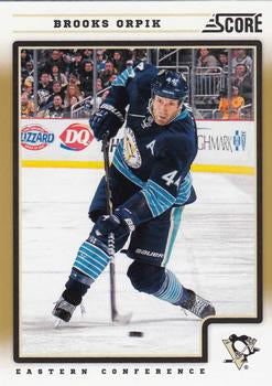 #377 Brooks Orpik - Pittsburgh Penguins - 2012-13 Score - Gold Rush Hockey