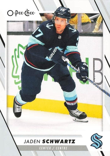 #377 Jaden Schwartz - Seattle Kraken - 2023-24 O-Pee-Chee Hockey