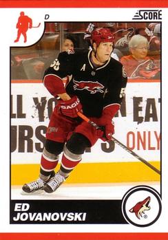 #378 Ed Jovanovski - Phoenix Coyotes - 2010-11 Score Hockey