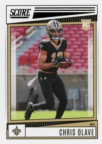 #378 Chris Olave - New Orleans Saints - 2022 Score Football