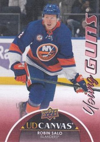 #C378 Robin Salo - New York Islanders - 2021-22 Upper Deck - UD Canvas Hockey