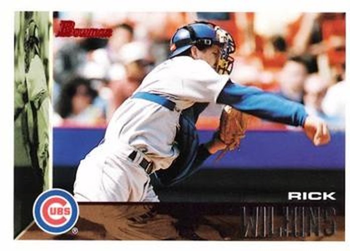 #378 Rick Wilkins - Chicago Cubs - 1995 Bowman Baseball