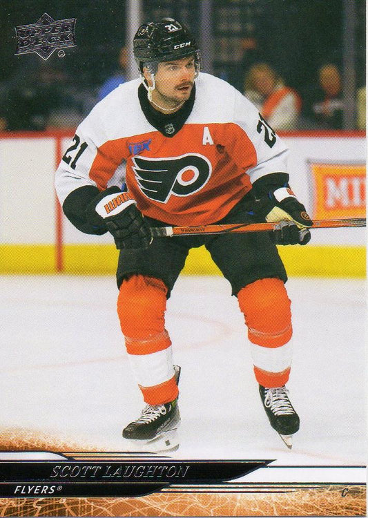 #378 Scott Laughton - Philadelphia Flyers - 2024-25 Upper Deck Hockey