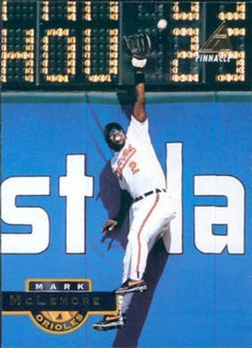 #379 Mark McLemore - Baltimore Orioles - 1994 Pinnacle Baseball