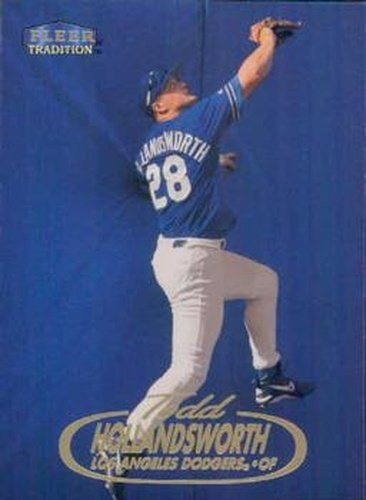 #379 Todd Hollandsworth - Los Angeles Dodgers - 1998 Fleer Tradition Baseball