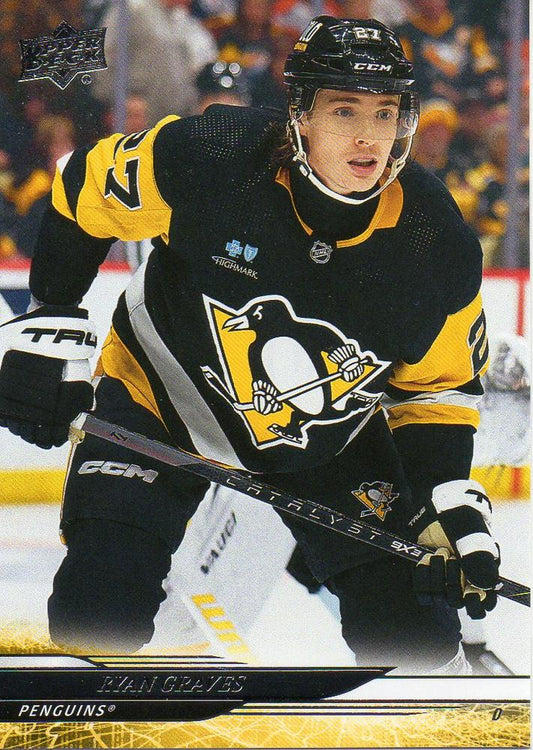 #379 Ryan Graves - Pittsburgh Penguins - 2024-25 Upper Deck Hockey
