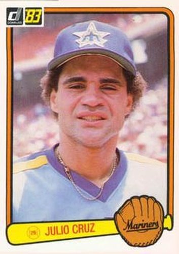 #379 Julio Cruz - Seattle Mariners - 1983 Donruss Baseball