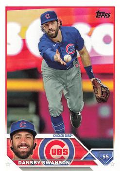 #379 Dansby Swanson - Chicago Cubs - 2023 Topps Baseball