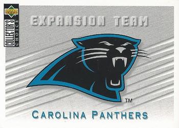 #379 Expansion Team Carolina Panthers - Carolina Panthers - 1994 Collector's Choice Football