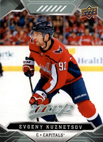 #37 Evgeny Kuznetsov - Washington Capitals - 2019-20 Upper Deck MVP Hockey