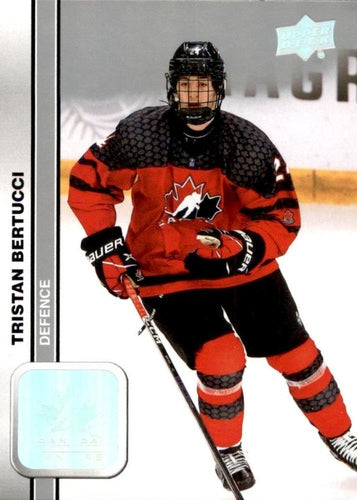 #37 Tristan Bertucci - Canada - 2023 Upper Deck Team Canada Juniors Hockey