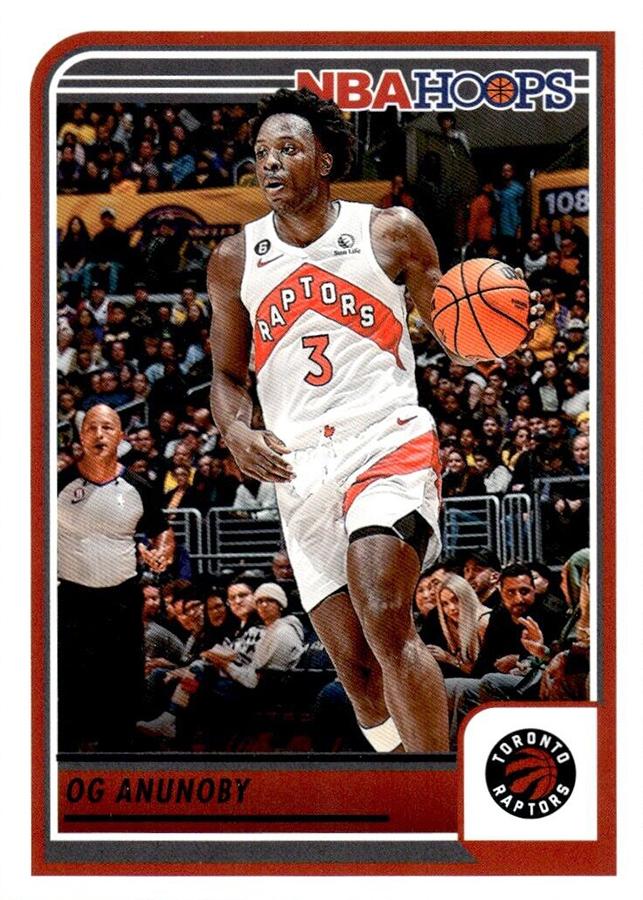 #37 OG Anunoby - Toronto Raptors - 2023-24 Hoops Basketball