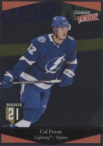 #UV-37 Cal Foote - Tampa Bay Lightning - 2020-21 Upper Deck - Ultimate Victory Hockey