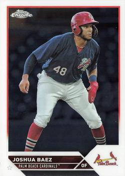 #PDC-37 Joshua Baez - Palm Beach Cardinals - 2023 Topps Pro Debut - Chrome Baseball