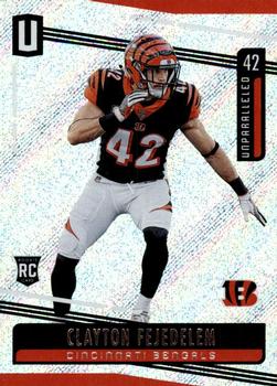 #37 Clayton Fejedelem - Cincinnati Bengals - 2019 Panini Unparalleled Football