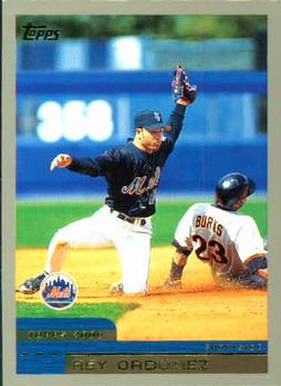 #37 Rey Ordonez - New York Mets - 2000 Topps Baseball