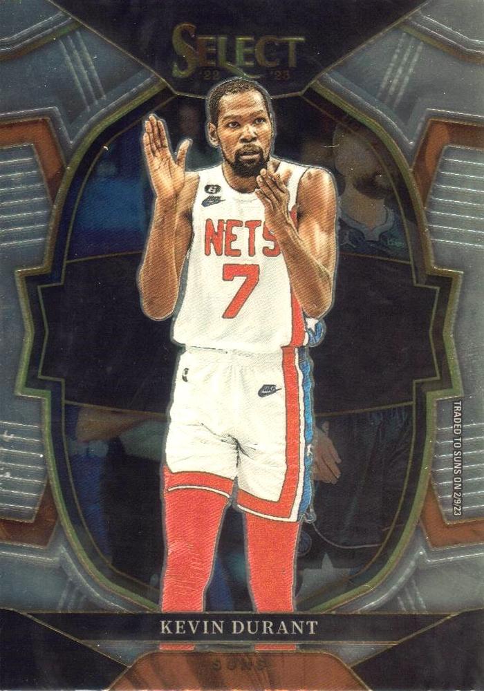 #37 Kevin Durant - Phoenix Suns - 2022-23 Panini Select Basketball