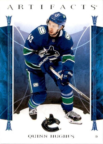 #37 Quinn Hughes - Vancouver Canucks - 2022-23 Upper Deck Artifacts Hockey