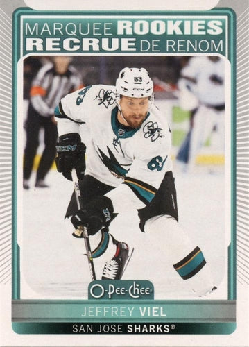#637 Jeffrey Viel - San Jose Sharks - 2021-22 O-Pee-Chee Hockey