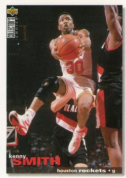 #37 Kenny Smith - Houston Rockets - 1995-96 Collector's Choice Basketball