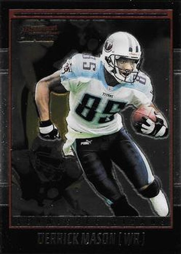 #37 Derrick Mason - Tennessee Titans - 2001 Bowman Chrome Football