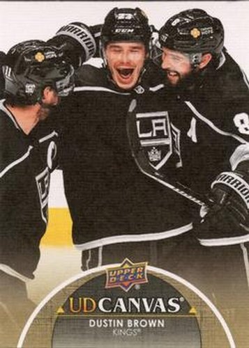 #C37 Dustin Brown - Los Angeles Kings - 2021-22 Upper Deck - UD Canvas Hockey