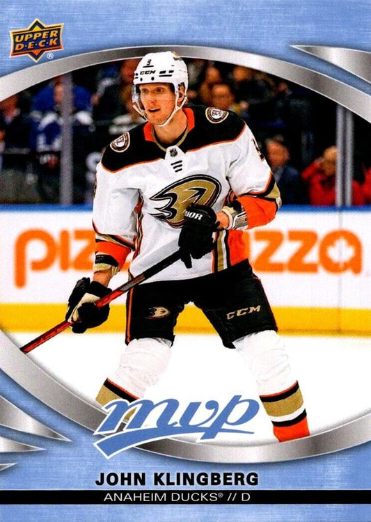 #37 John Klingberg - Anaheim Ducks - 2023-24 Upper Deck MVP - Ice Battles Hockey