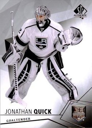 #37 Jonathan Quick - Los Angeles Kings - 2015-16 SP Authentic Hockey