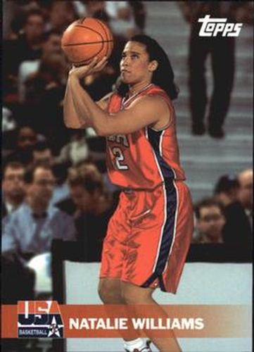 #37 Natalie Williams - USA - 2000 Topps Team USA Basketball