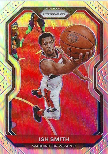 #37 Ish Smith - Washington Wizards - 2020-21 Panini Prizm - Silver Prizms Basketball