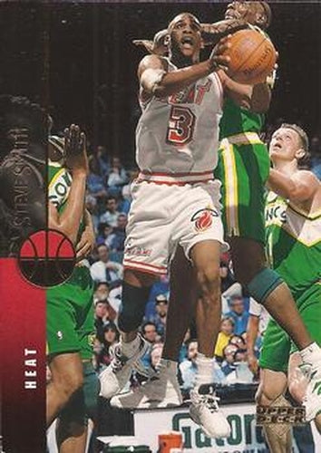 #37 Steve Smith - Miami Heat - 1994-95 Upper Deck Basketball
